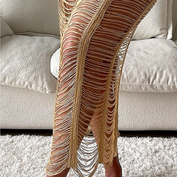 Shein Crochet Cover Up - Picture 2 of 8